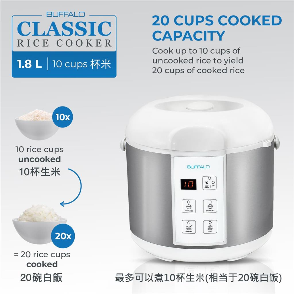 CLASSIC系列牛頭鋼安康飯鍋 (10杯米)
