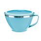BUFFALO PLASTIC ISOLATED CUP S/S BOWL, BLUE